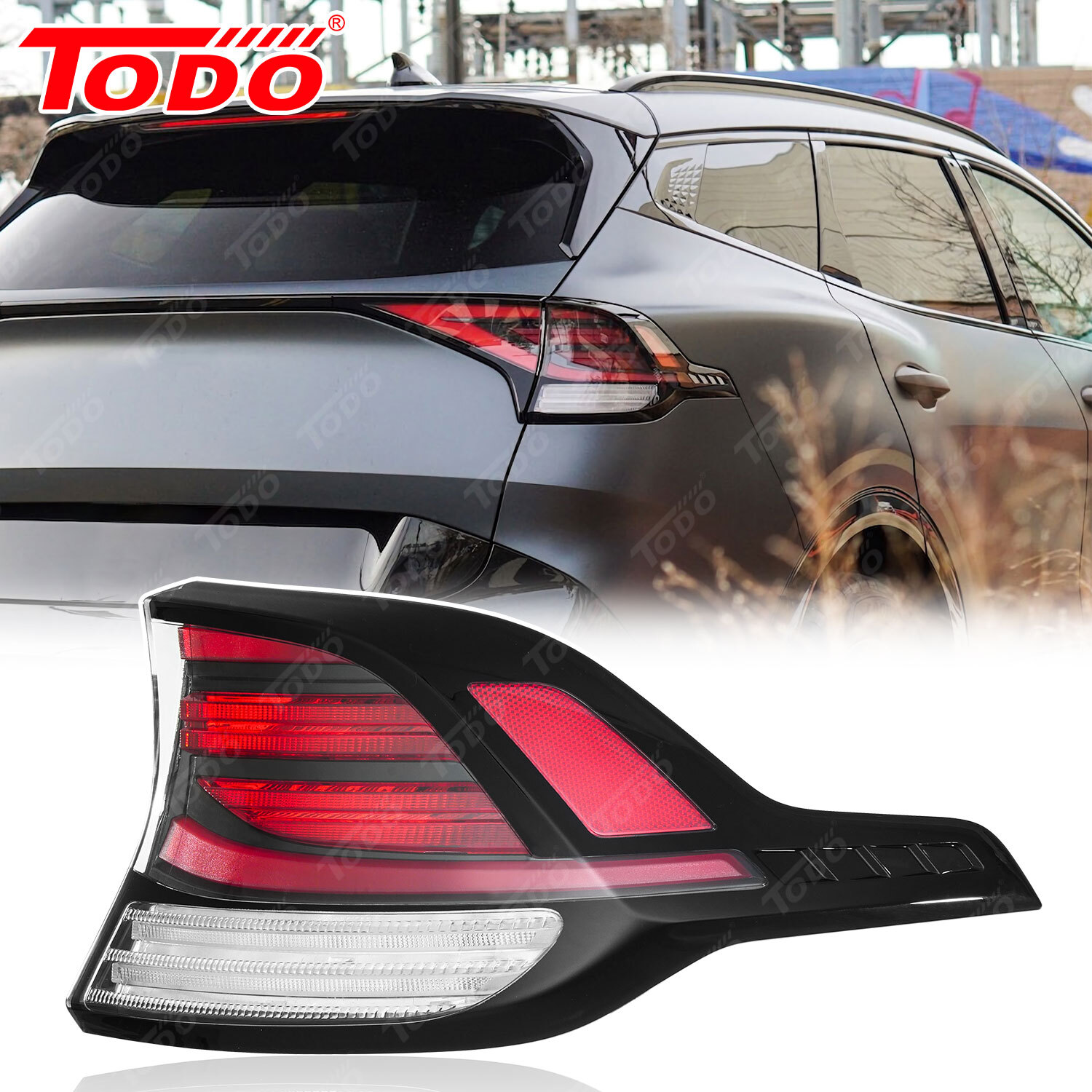 Fits 2023 2024 Kia Sportage Outer Full LED Tail Light Passenger Side 92402-DW100