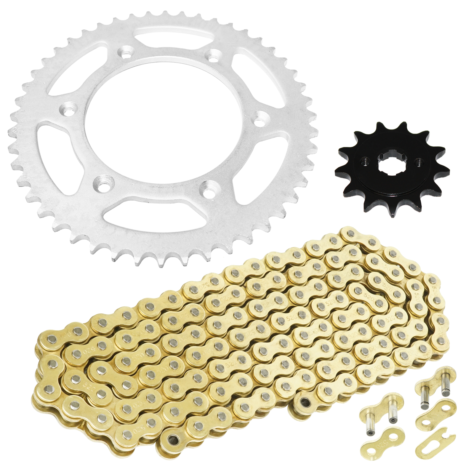 Drive Chain & Sprocket Kit for Honda CRF150F 2003 2004 2005