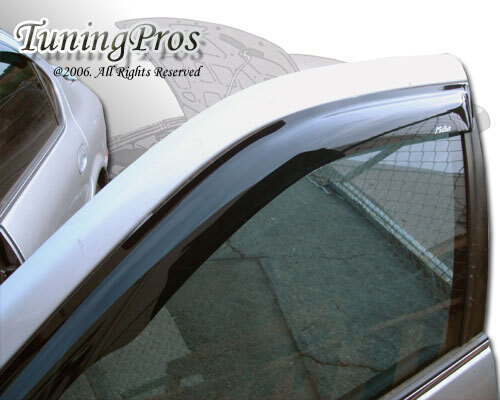 For Chevrolet HHR 2006-2011 Smoke In-Channel Window Rain Guards Visor 4pcs Set