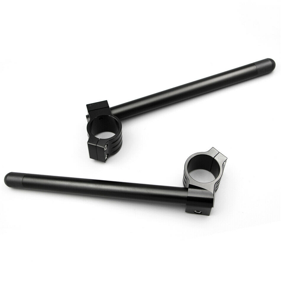 Black Adjustable Clip-On Fork Tube Handlebar Fitfor Yamaha YZF-R7 2022-2026 2023