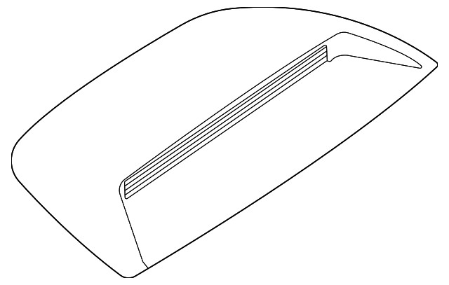 Genuine Nissan Center High Mount Stop Light 26590-6LA0A