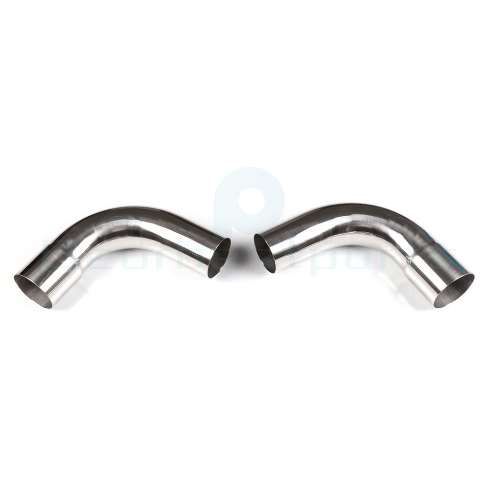 3″ 76mm Stainless Steel T304 DIY Custom Mandrel Exhaust Pipe Straight & Bend Kit