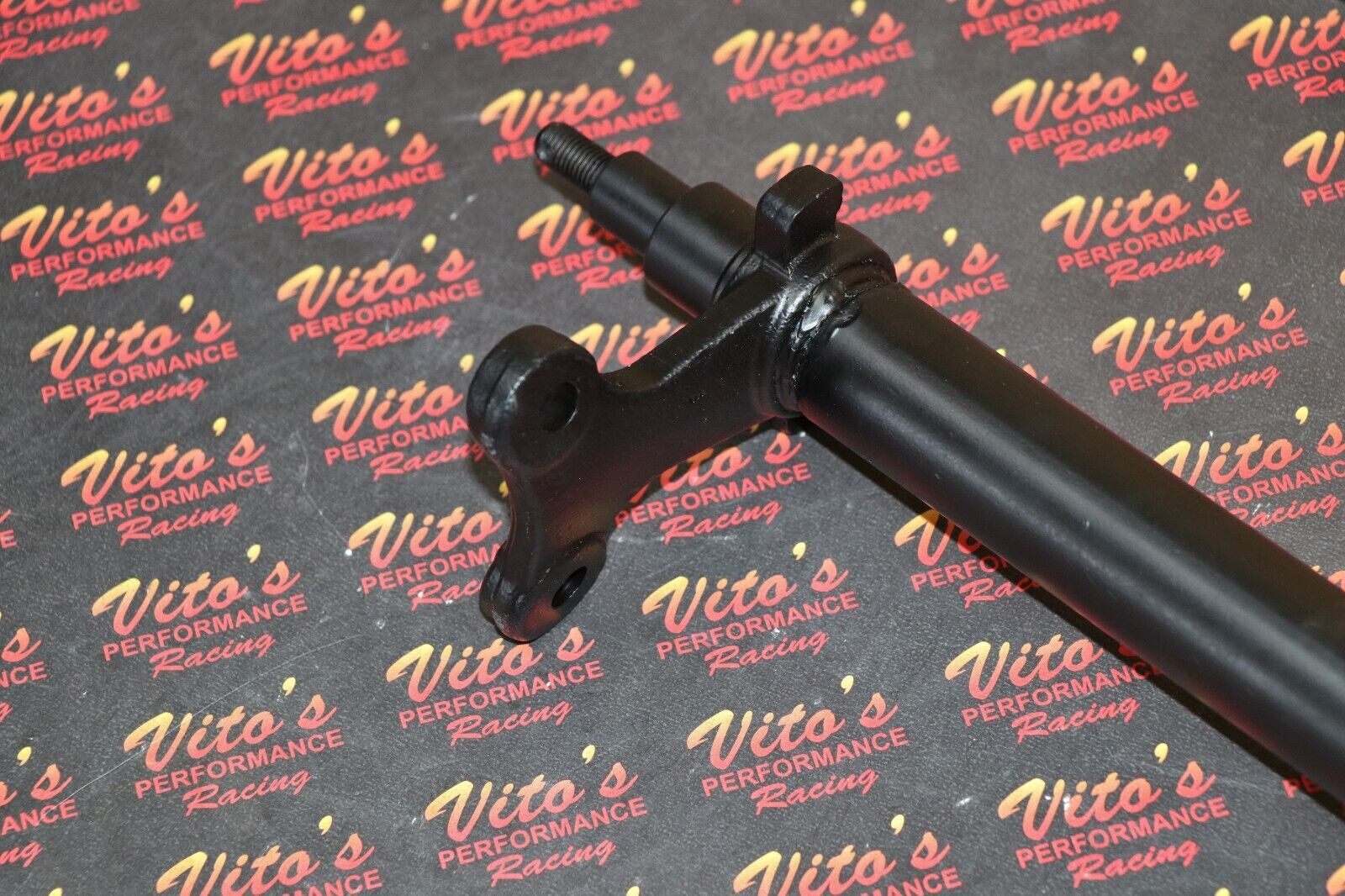 NEW Vito’s Yamaha Banshee steering stem + CLAMPS 1 1/8″ handlebars BLACK +1″