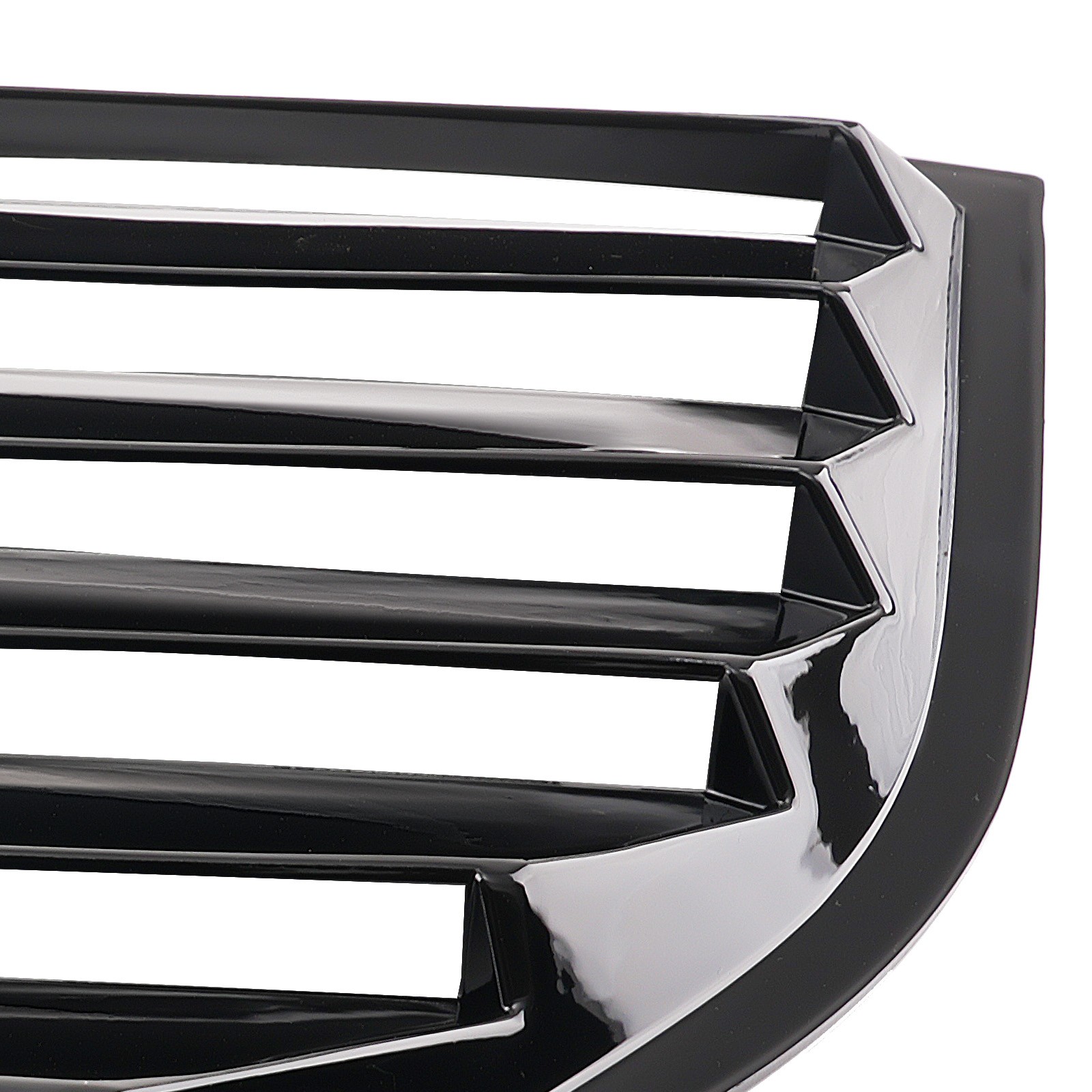 Side Window Louvers for Dodge Challenger 08-22 Gloss Black ABS Weather Proof