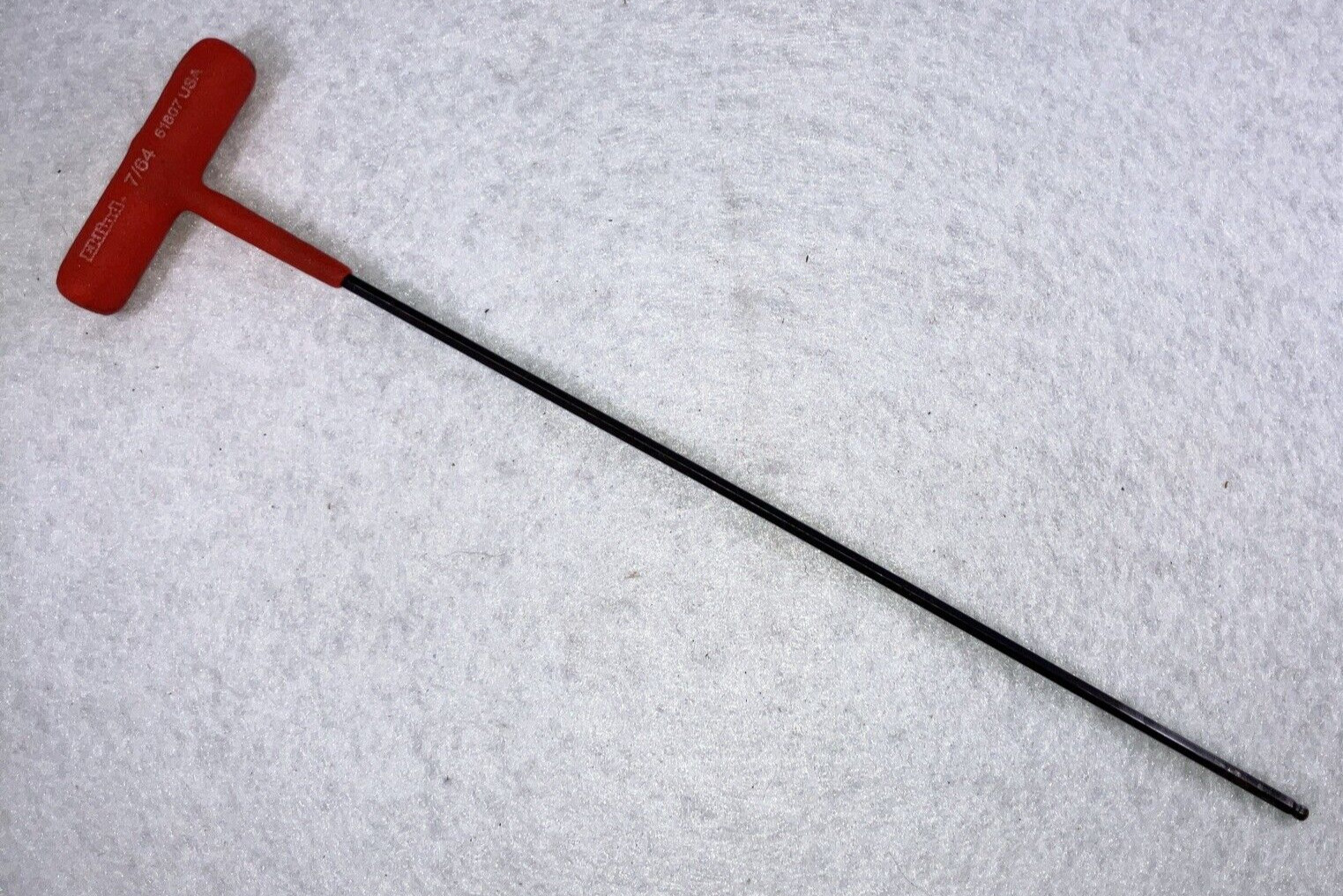 Eklind 61807 – 7/64″ SAE Cushion Grip T-Handle Ball End Hex Key 9″ Arm USA Made