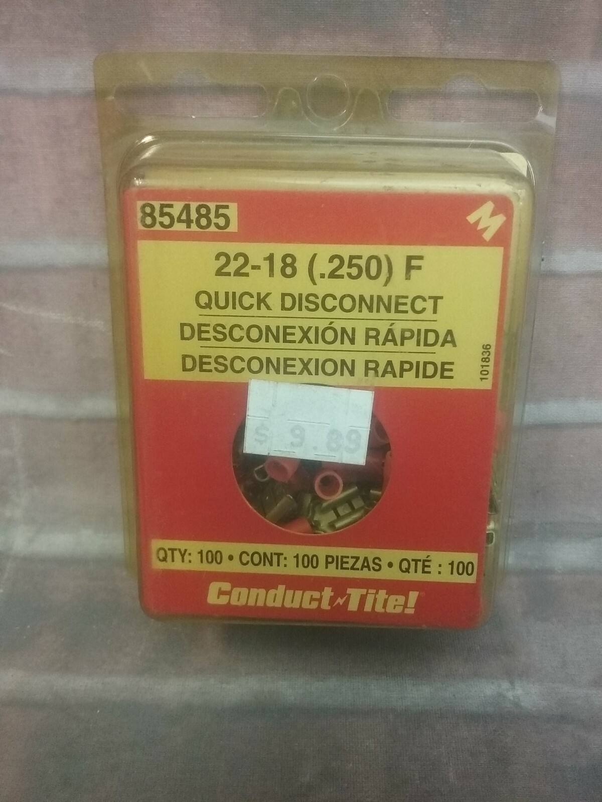 Motormite Conduct-tite Quick Disconnect 85485