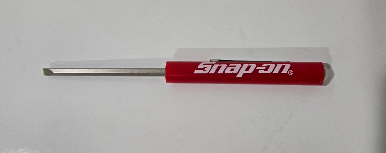 2X Snap on tools pocket screwdriver with flat and Phillips Reversible tip NEW!!!