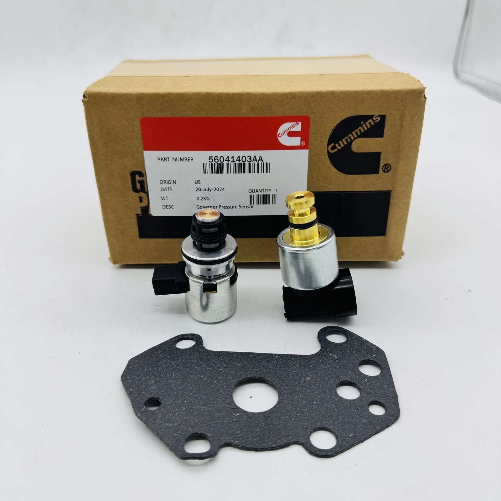 FOR DODGE RAM1500 JEEP 42RE 46RE GOVERNOR PRESSURE SOLENOID SENSOR SET 1996-99