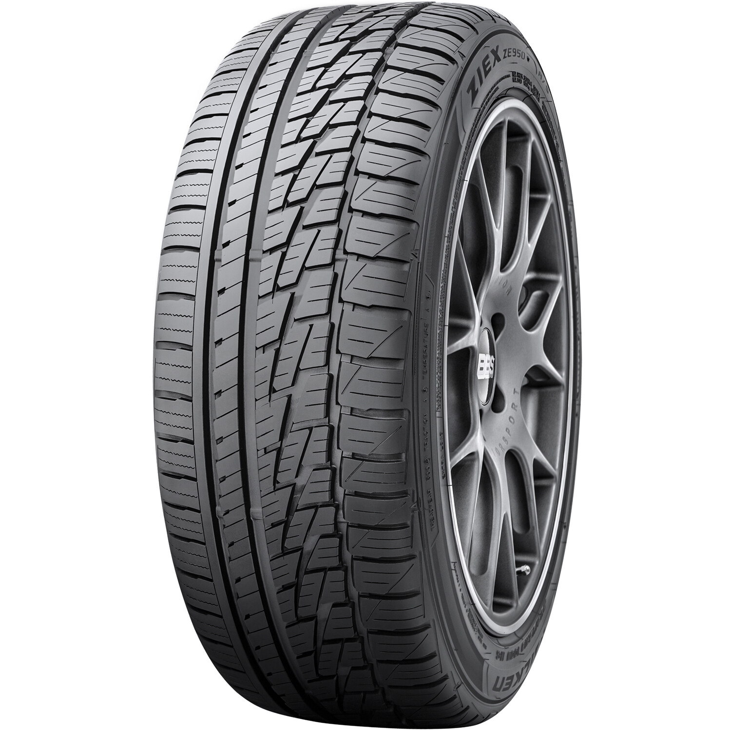 2 Tires Falken Ziex ZE950 A/S 215/55R17 94W AS Performance