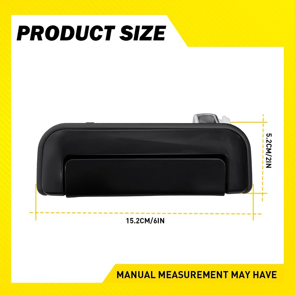 Outside Door Handle 2PCS Front For 1997 1998 1999-2004 Mitsubishi Montero Sport