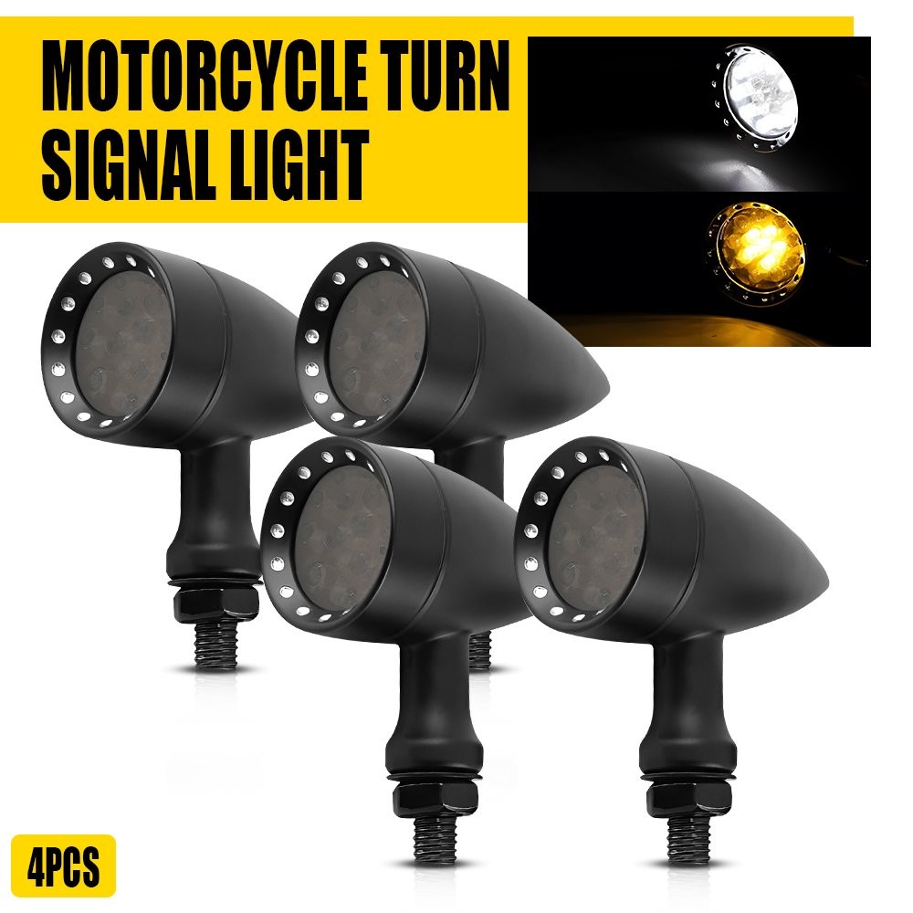 Motorcycle Turn Signal LED Light Blinker For Harley Sportster Iron 883 1200 XL