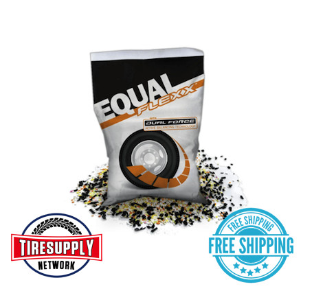 Equal Flexx Drop in 8 OZ. (4 Bags & Cores) Tire Balancing Beads Wheel Balancing