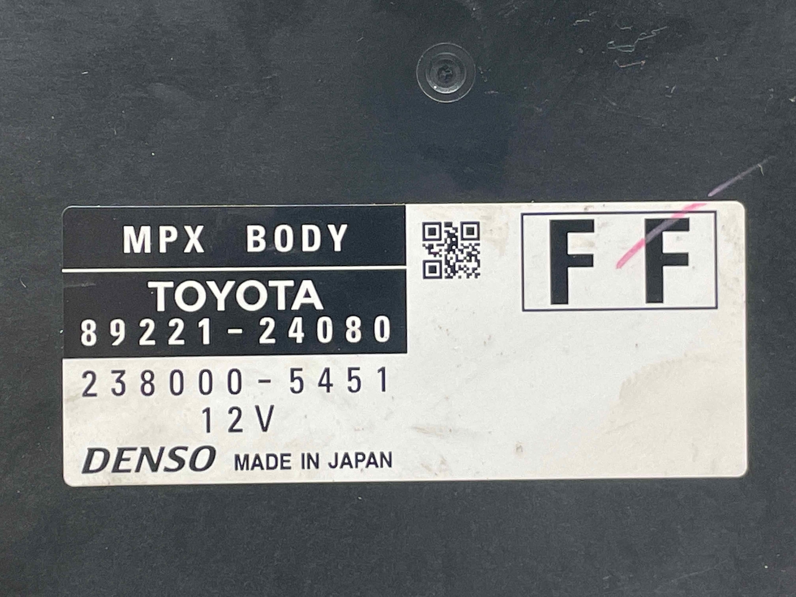 2016 Lexus RC300 Network Gateway Control Computer Module Unit OEM 89221-24080