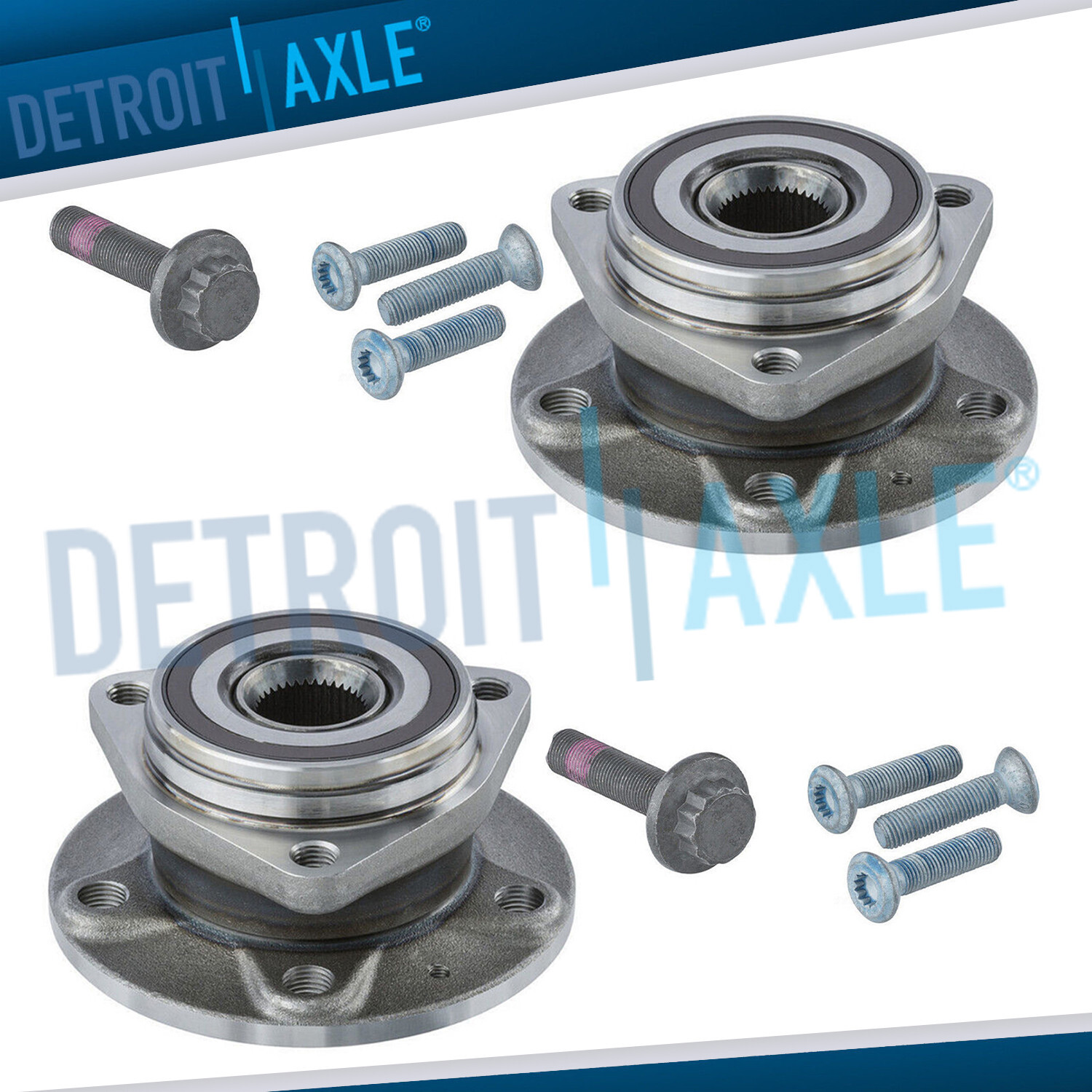 Front Wheel Bearing Hub Assembly for VW Golf GTI Jetta Tiguan Audi A3 TT Quattro