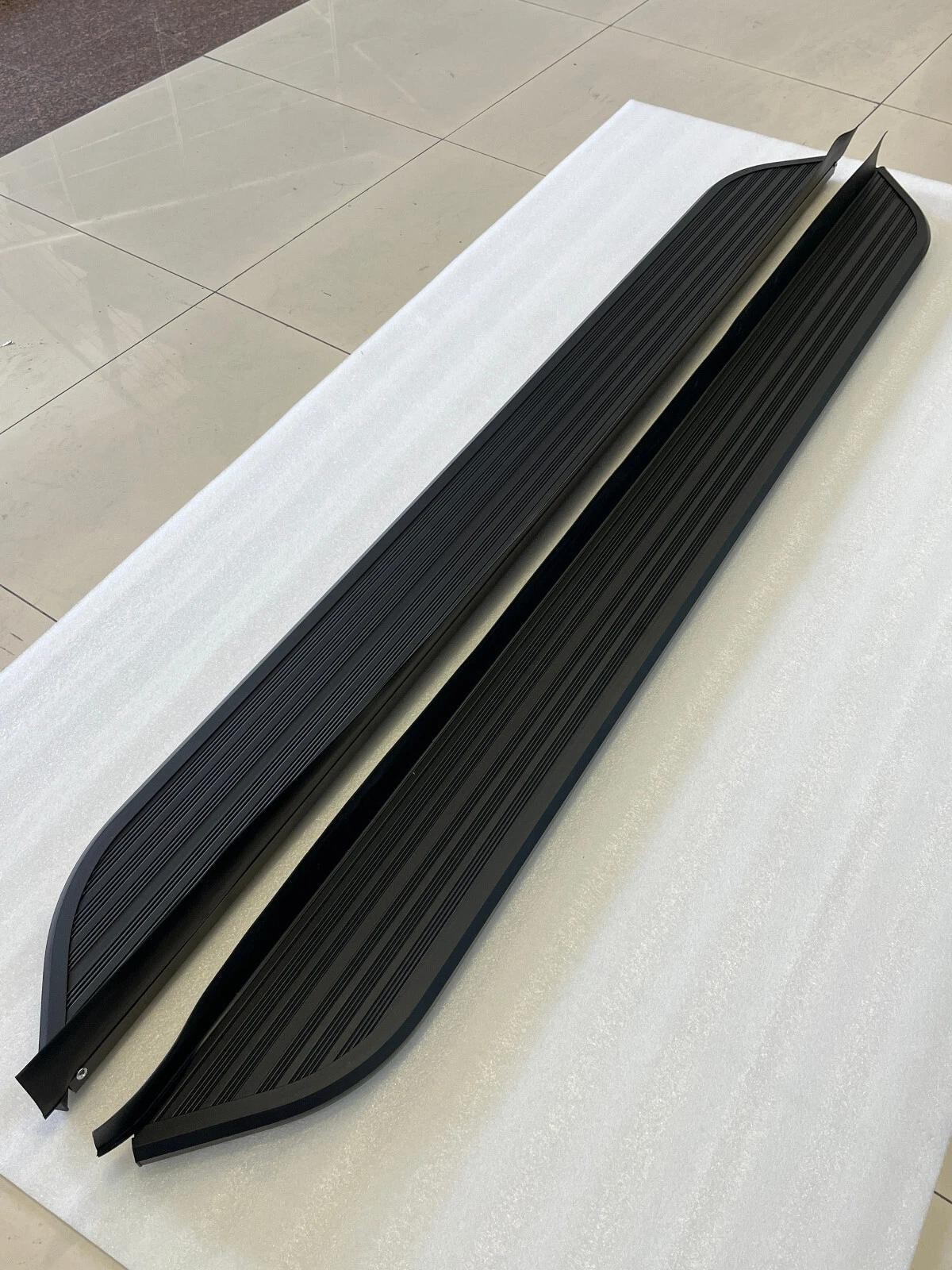 Black Running Boards Side Steps Nerf Bars Fits For Cadillac Escalade 2015-2020