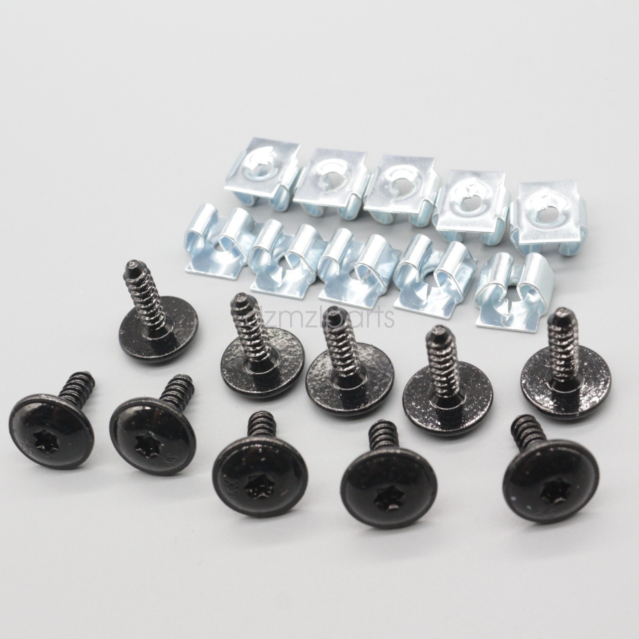 10 Set Fender Liner Nut Clip & Bolt For Audi TT 2000-2006 VW Beetle 1998-2010