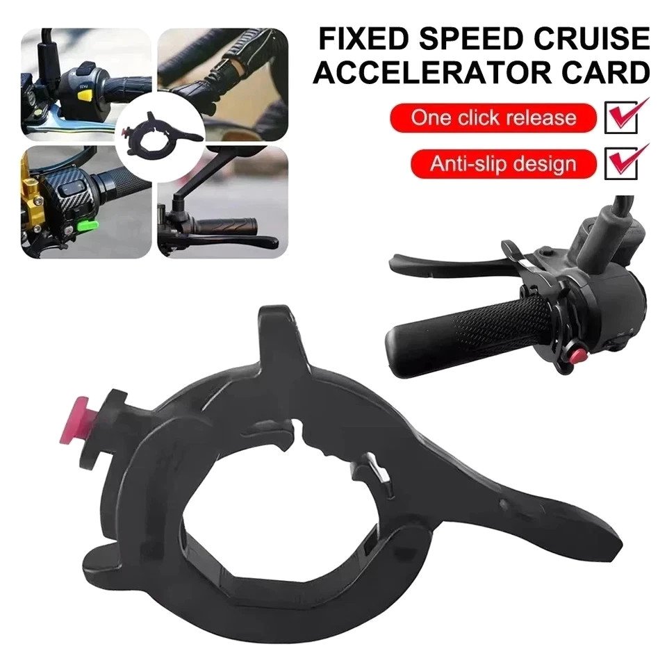 Throttle Lock Motorcycle Cruise Control Throttle Assist Top Kit Stainless Steel