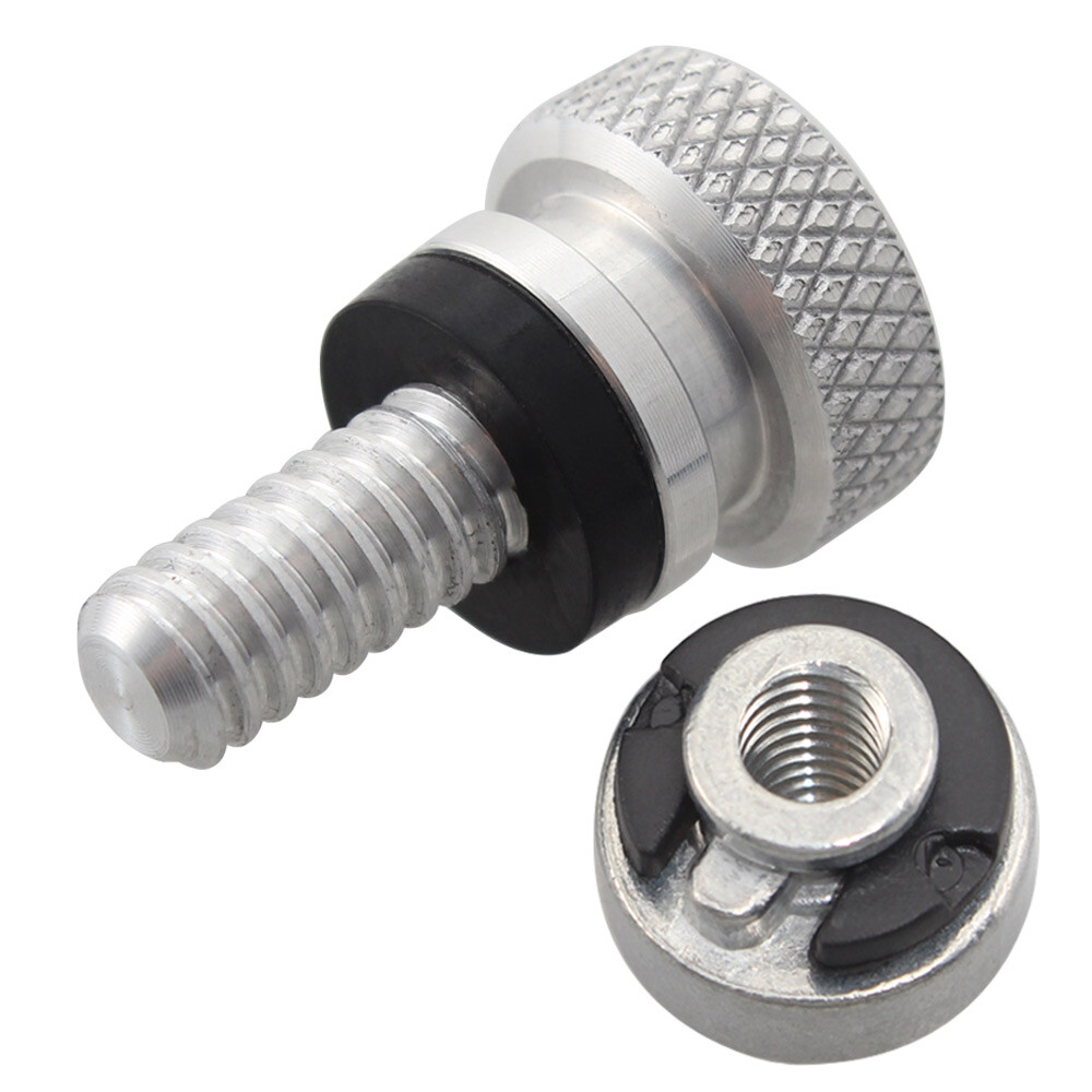 Chrome Rear Seat Bolt Fender Screw Nut Mount Kit Fit For Harley Sportster 883 xl