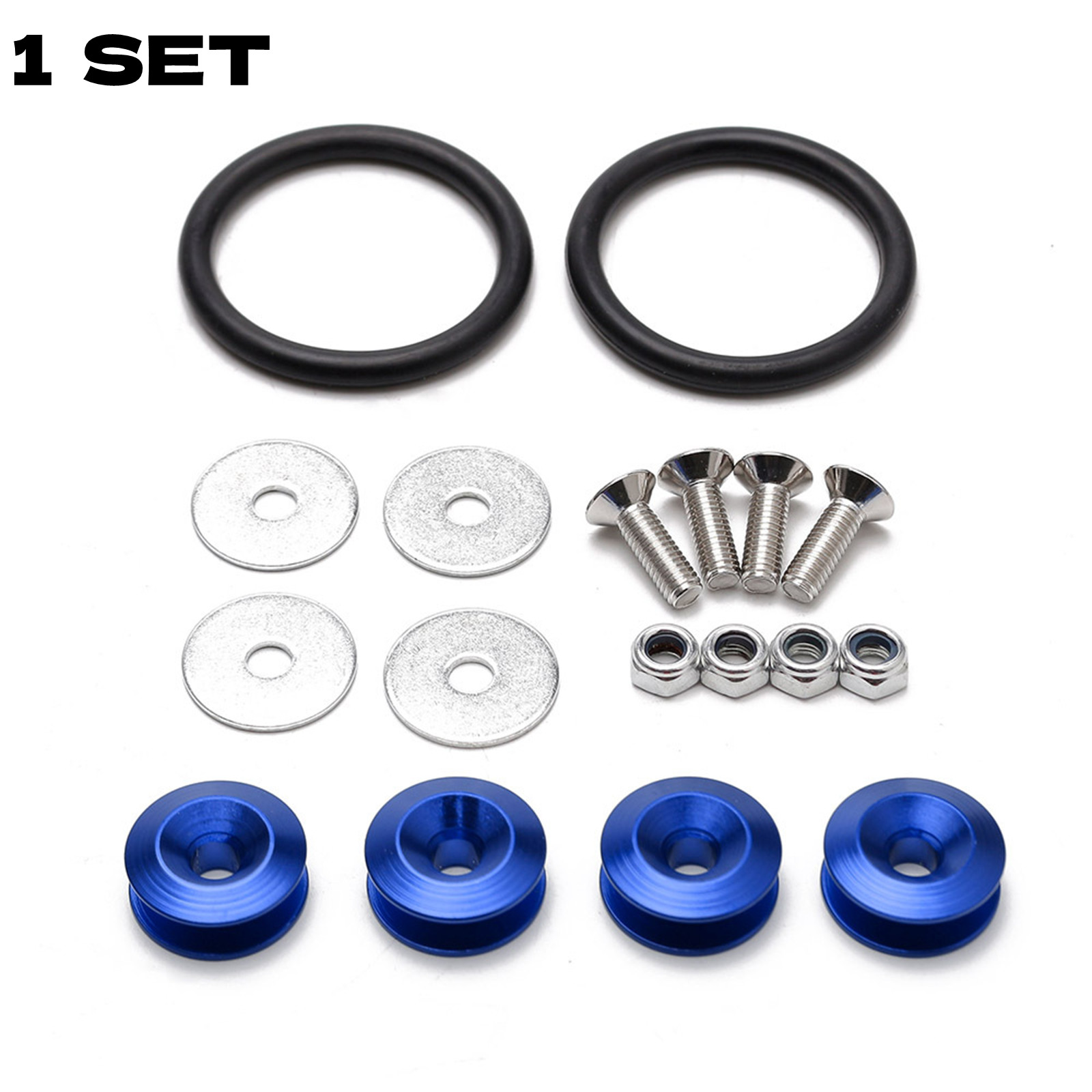 Bumper Quick Release Fastener Kit Bumper Holder Bands for Universal Car Bumper