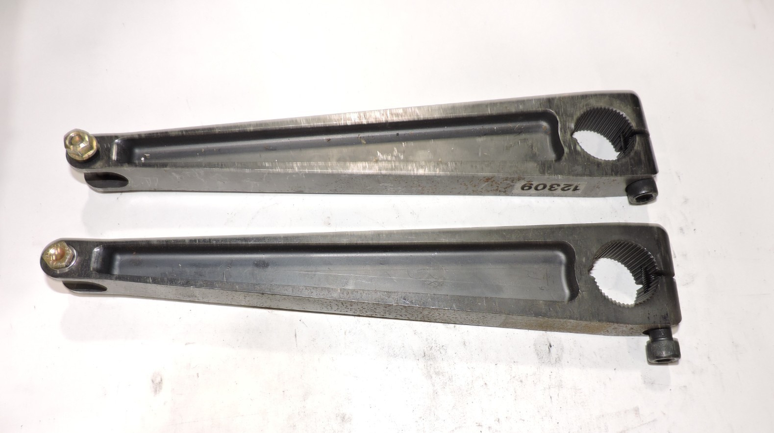 Schroeder 1 1/4″ steel rear Sway Bar arms straight version 10″ NASCAR