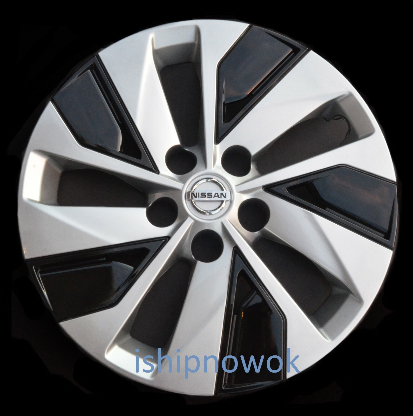 1x New 16″ Hubcap Rim Wheel Cover for 2019 – 2021 Nissan ALTIMA Silver Black