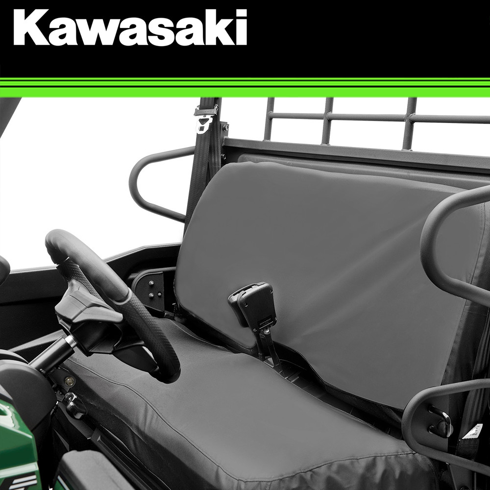 NEW 2019-2025 GENUINE KAWASAKI MULE PRO MX BLACK SEAT COVER 99994-1191