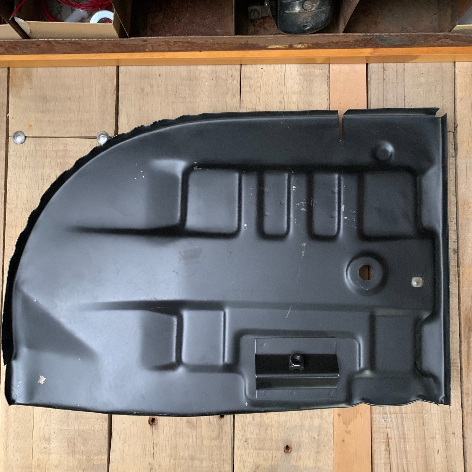1972 to 1979 VW Volkswagen Bay BATTERY TRAY Right, Top Quality Window Camper Van
