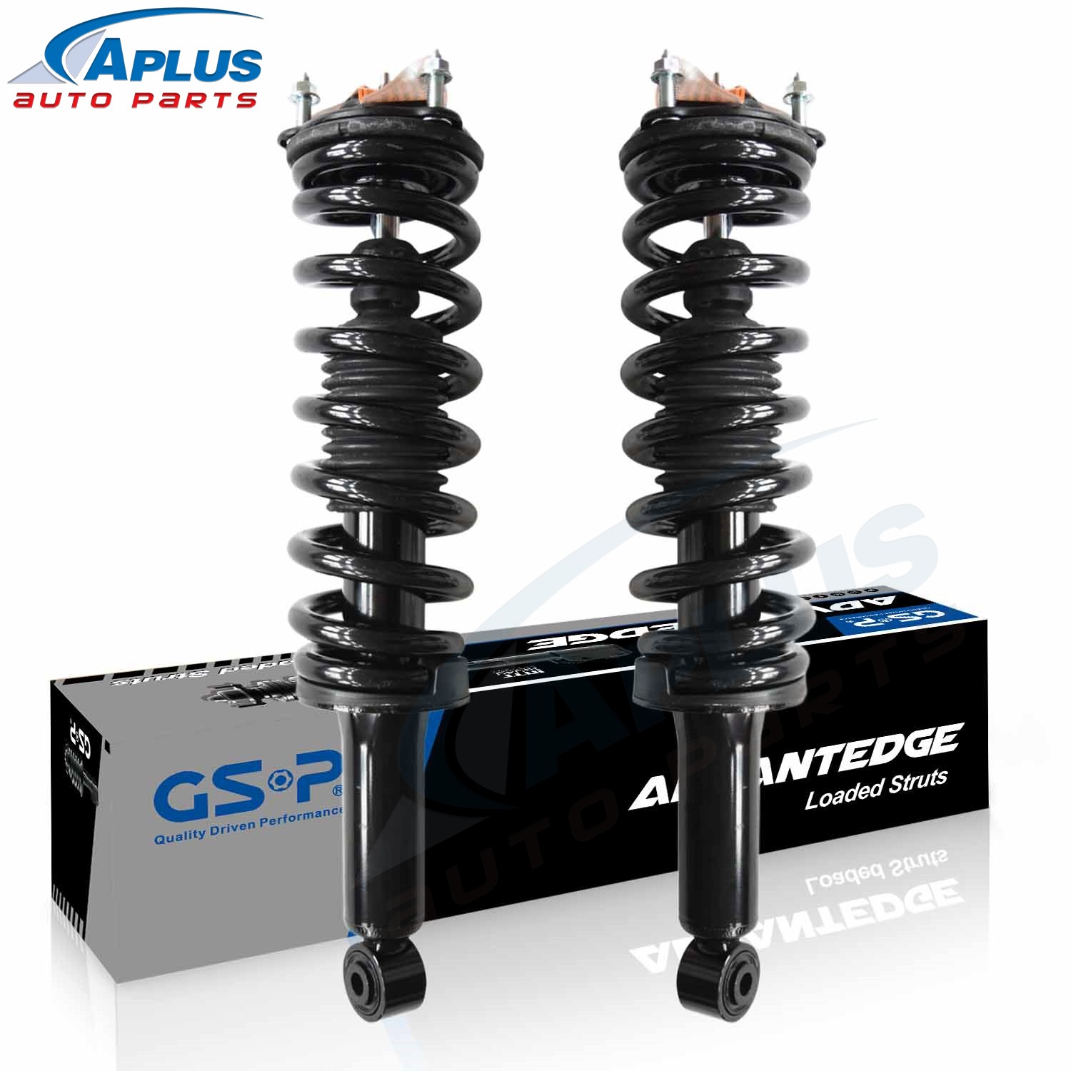 Front Pair Strut and Coil Spring Assembly Set for 00-02 Jaguar S-Type 4.0L 3.0L