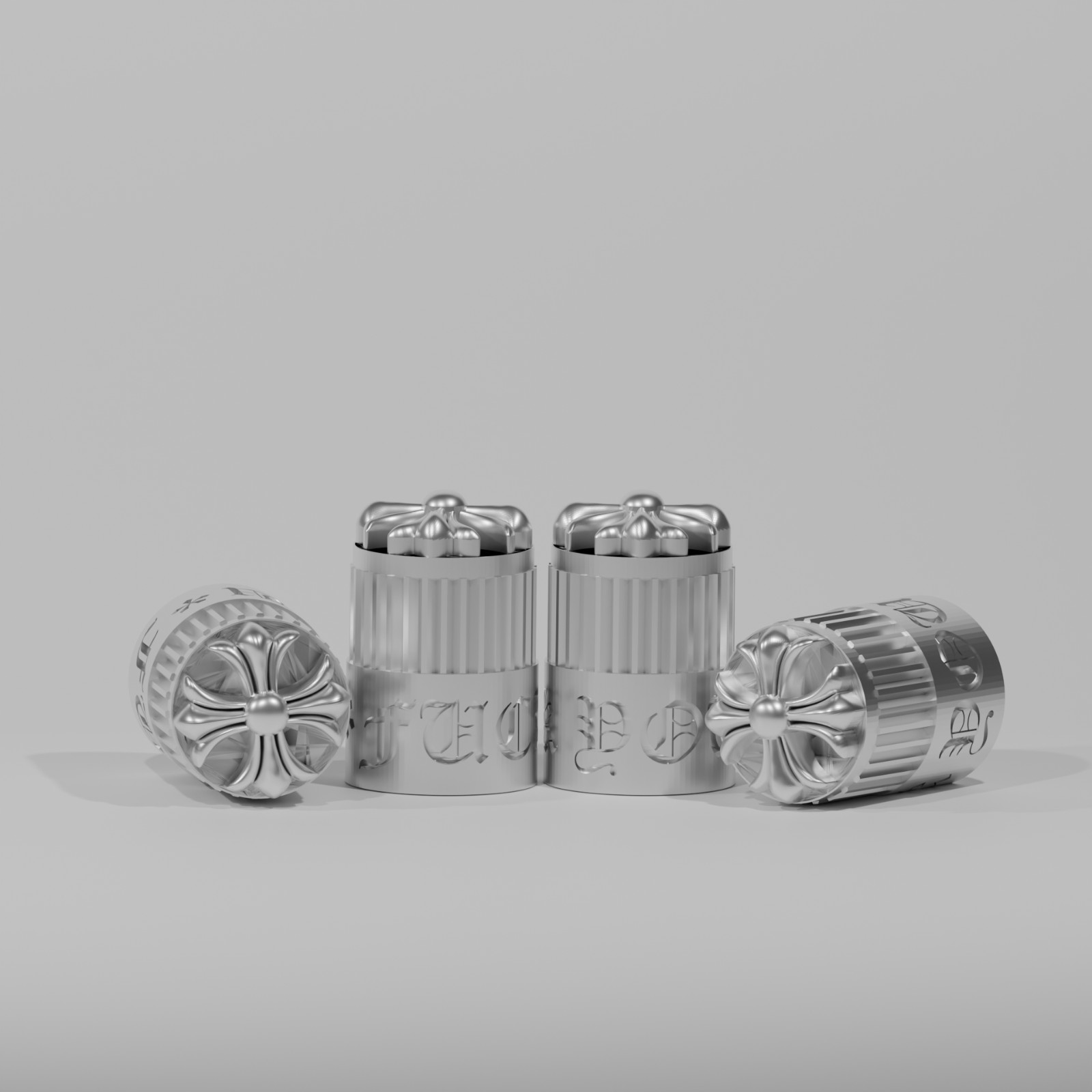 Not_Chrome Tire Valve Caps