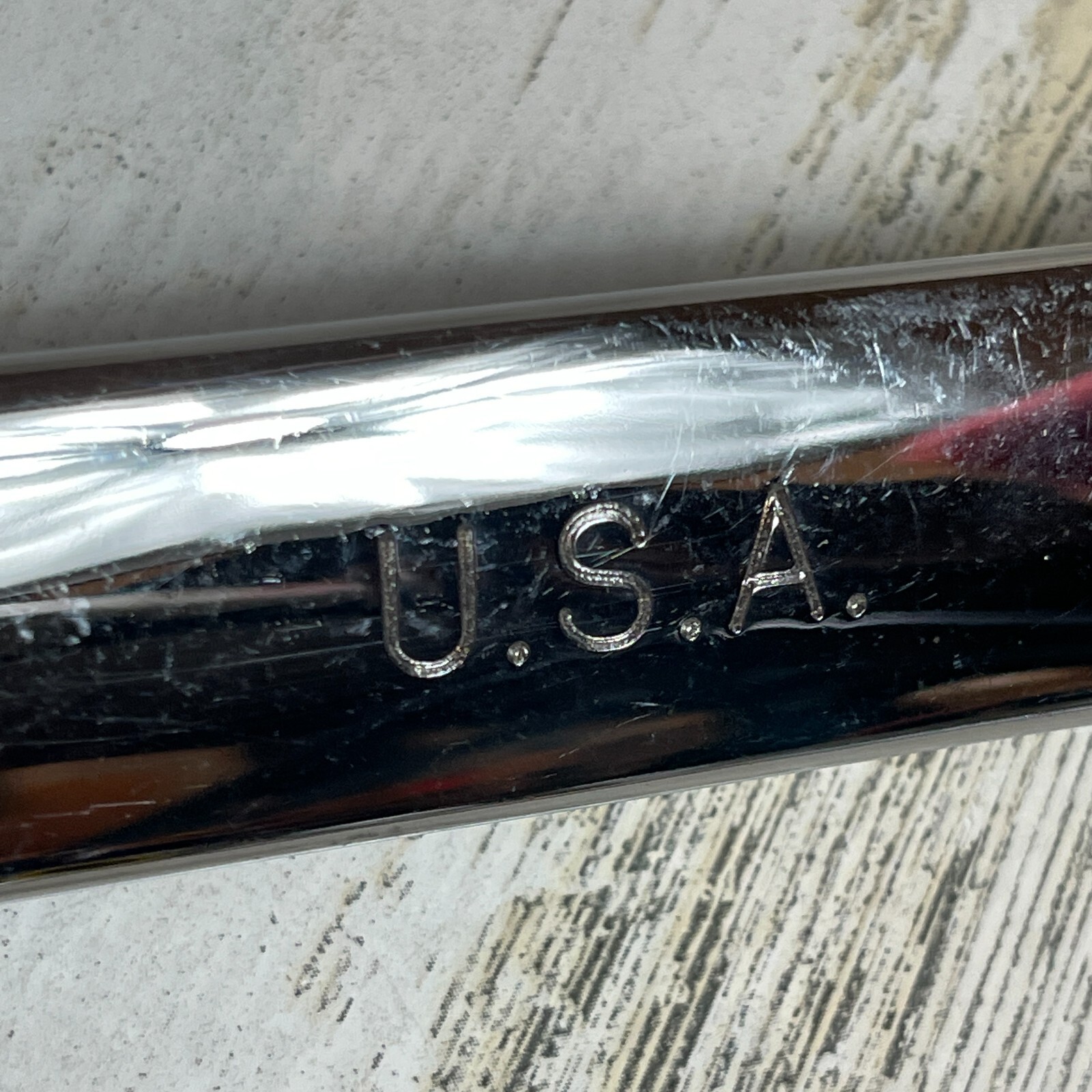 U.S. ARMY SURPLUS – KD 29MM COMBINATION WRENCH 12pt 63529 MADE IN USA Polished