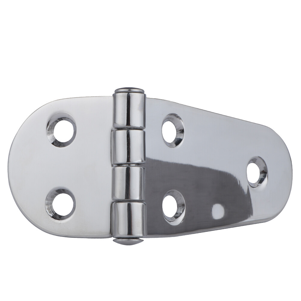 2Pcs Stainless Steel Strap Hinges for Cabinet Door Heavy Duty 4″ Butt Hinges