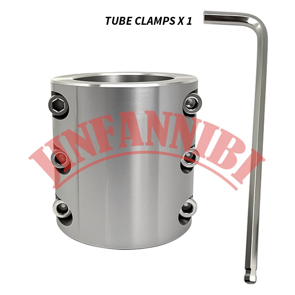 2″ Split Collar Tube Clamps Bolt On / Clamp On Weldable Roll Cage Mounts