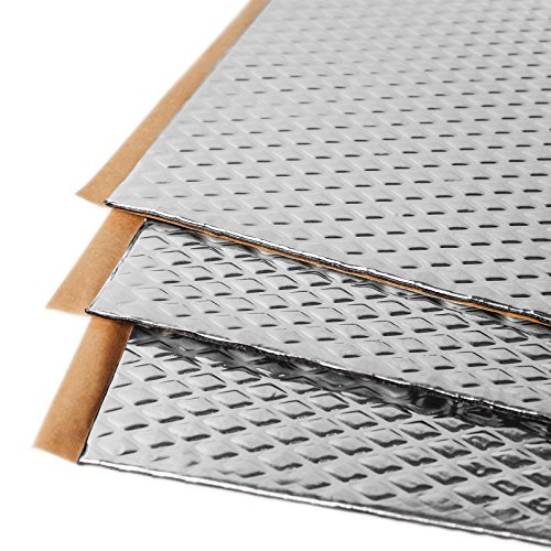 Butyl Sound Deadening Mat 80 mil 18 sqft Automotive Noise Insulation