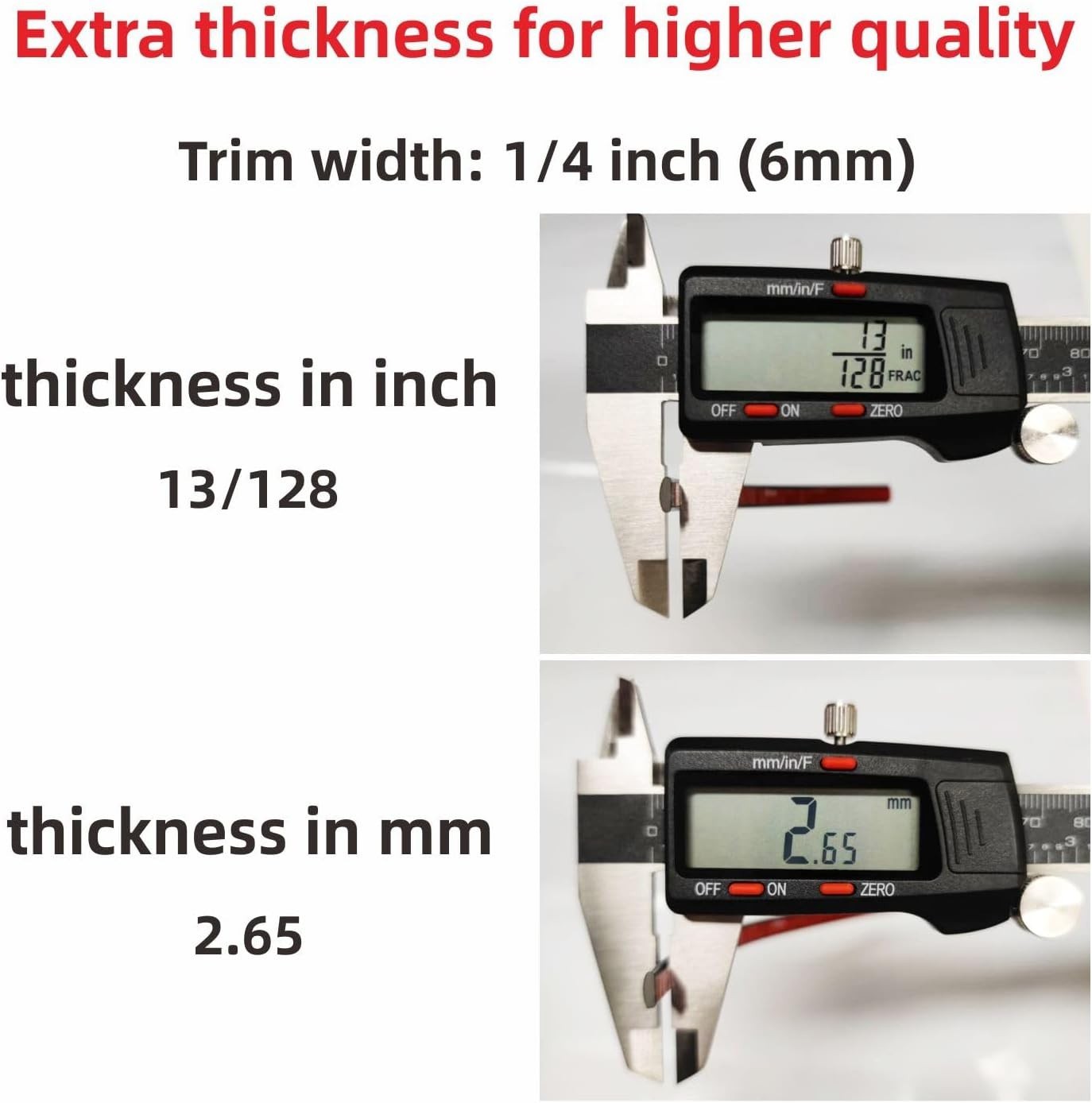 Durable 16Ft Self-Adhesive Chrome Car Trim – Universal Fit for Multiple Surfaces