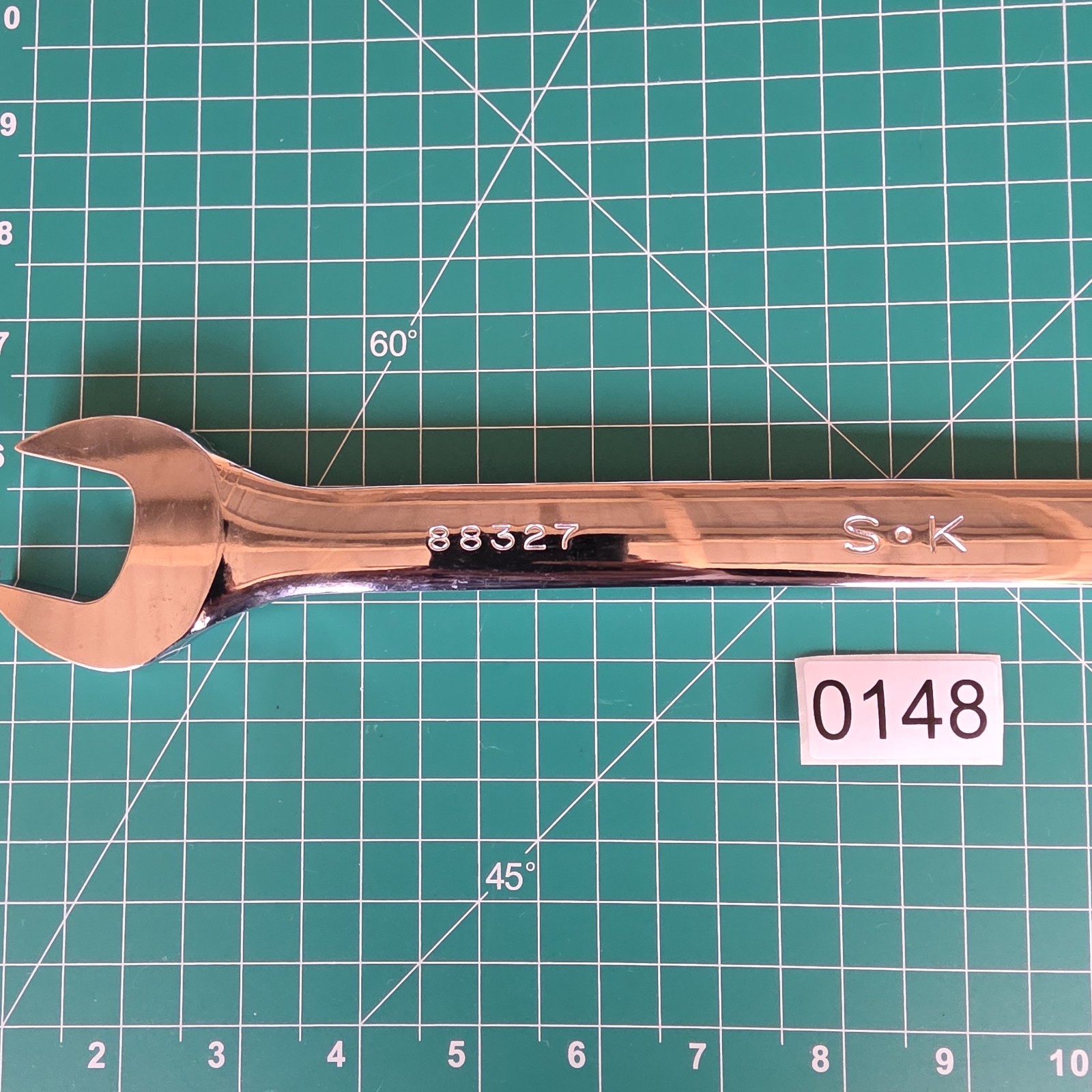 S-K Pro Tools 27mm 12pt Metric Regular Combination Wrench #88327