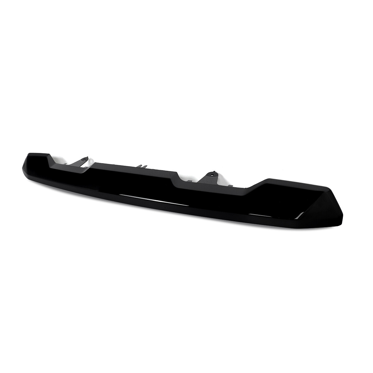 Gloss Black Front Upper Hood Molding Trim For GMC Sierra 2500 3500 HD 2020-2023