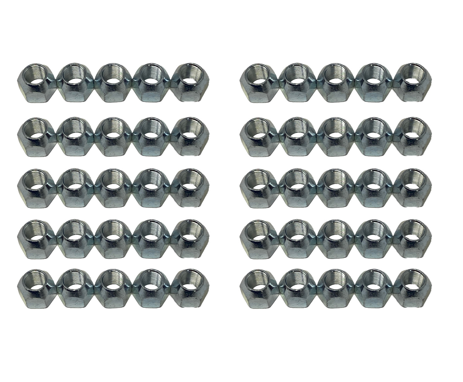 50 Pack 9/16″ Inch RV Camper Trailer Lug Nuts For 7000# – 8000# Axles