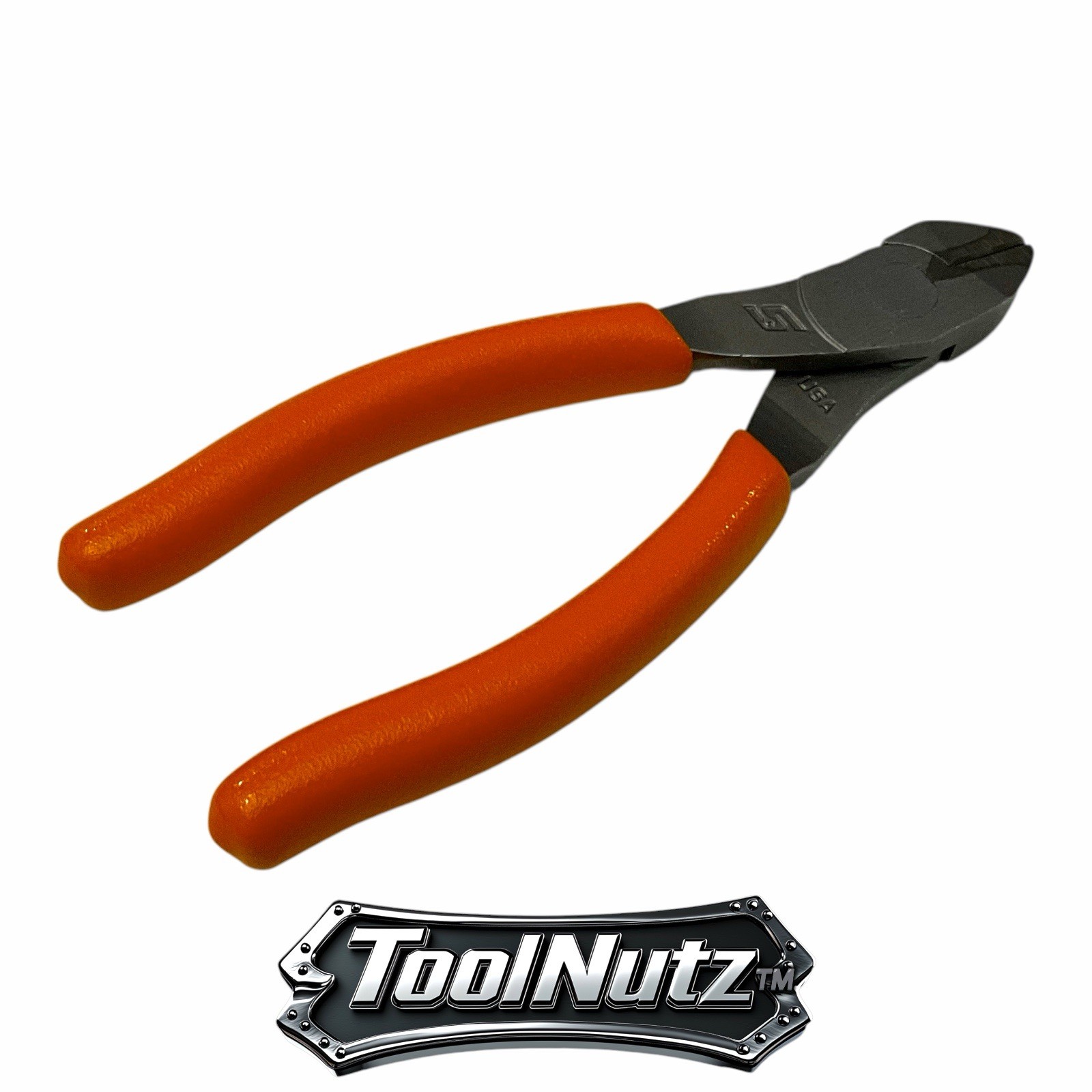 Snap-on Tools NEW 85ACFO ORANGE Soft Cushion Grip 5″ inch Diagonal Cutter USA