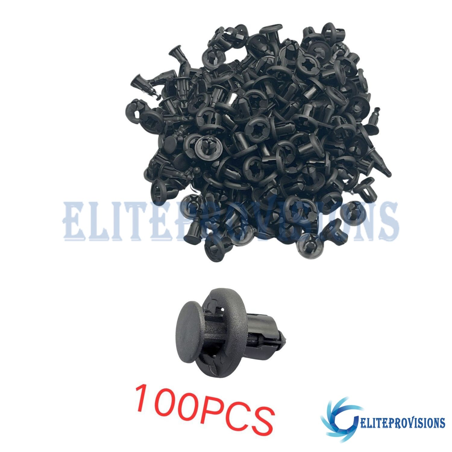 100pc Front Bumper Fender Moulding Grille Clips Fastener For Honda 91503-SZ3-003