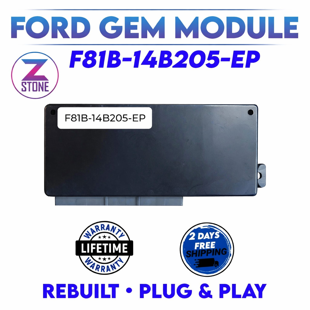 Rebuilt F250 F350 1999-2001 GEM BCM Multi-Function Control Module F81B-14B205-EP