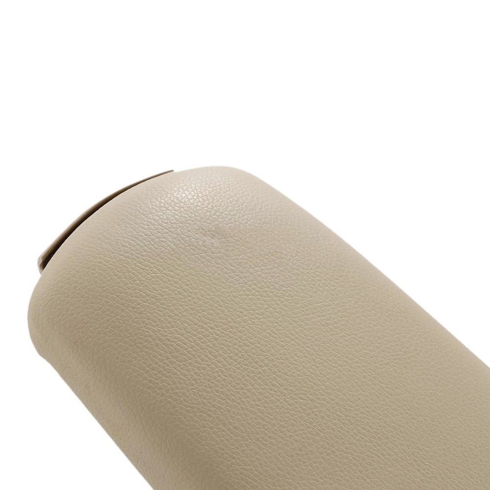 PU Leather & ABS Console Center Armrest Lid Fit For Audi A4 B6 2001-2008 Beige