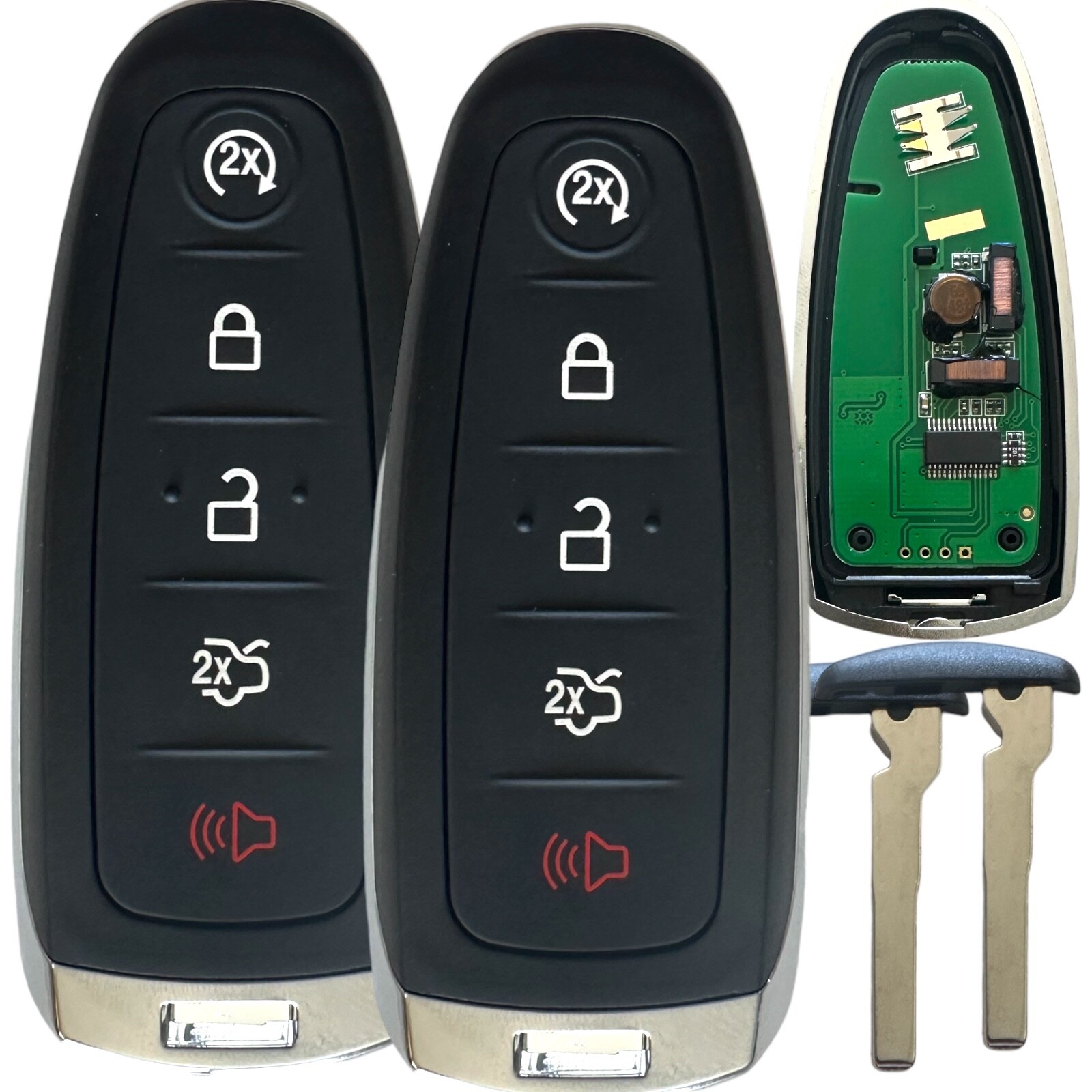 2 Smart Remote Key Fob For Ford Escape Titanium 2014 2015 2017 CJ5T-15K601-DX