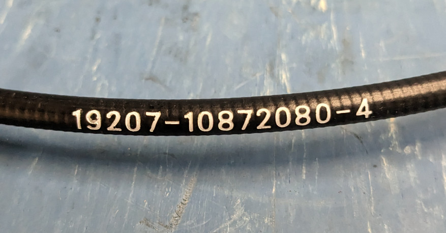 Engine Shutdown “Eng Stop” Cable Push Pull Control Assembly 49″ M35 10872080-4