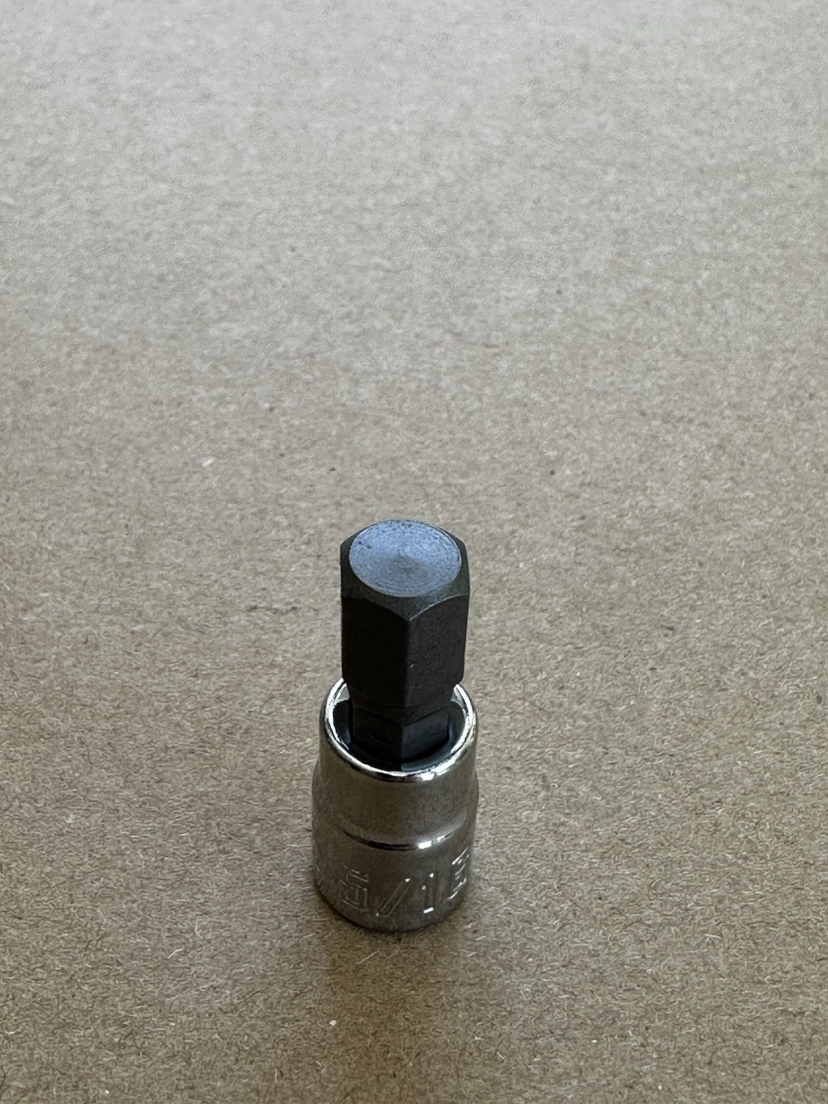 Craftsman Hex Allen Bit. 5/16”. 1/4” Drive. CMMT 42704. 0350