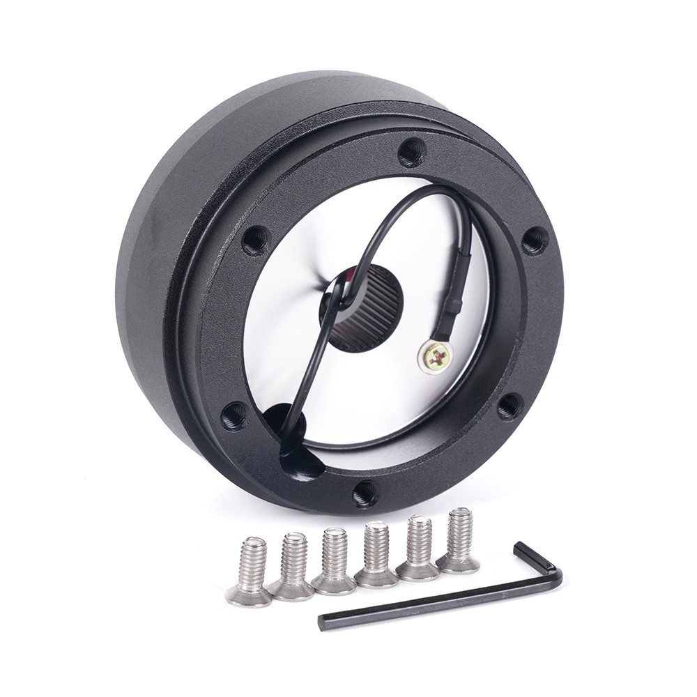 6 Bolt Steering Wheel Short Hub Adapter Kit For Volkswagen VW MK1 MK2 Golf Jetta