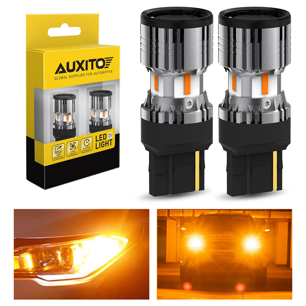 AUXITO Amber 7443/7440 LED Turn Signal Light Bulbs No Hyper Flash Canbus 2/4x