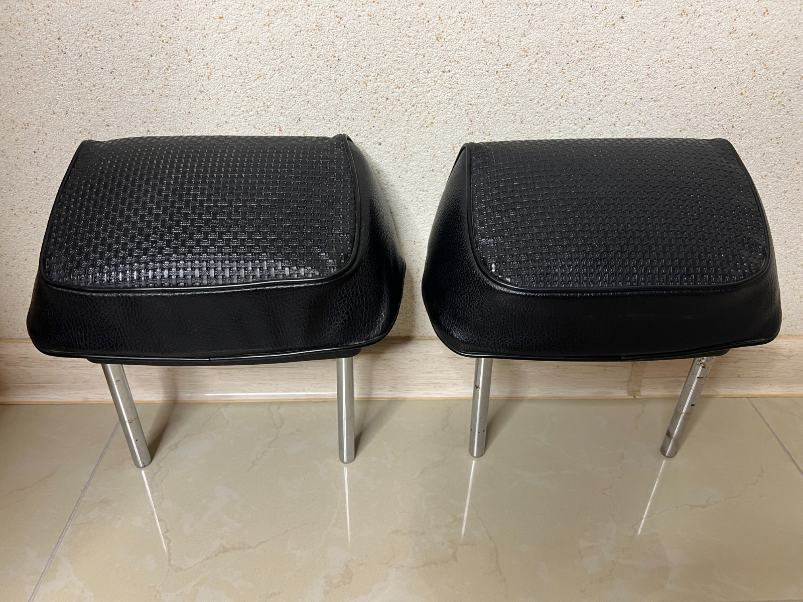 Moskvich Vintage Soviet Car Москвич Headrest Set Original Head Rest USSR 2 pcs.