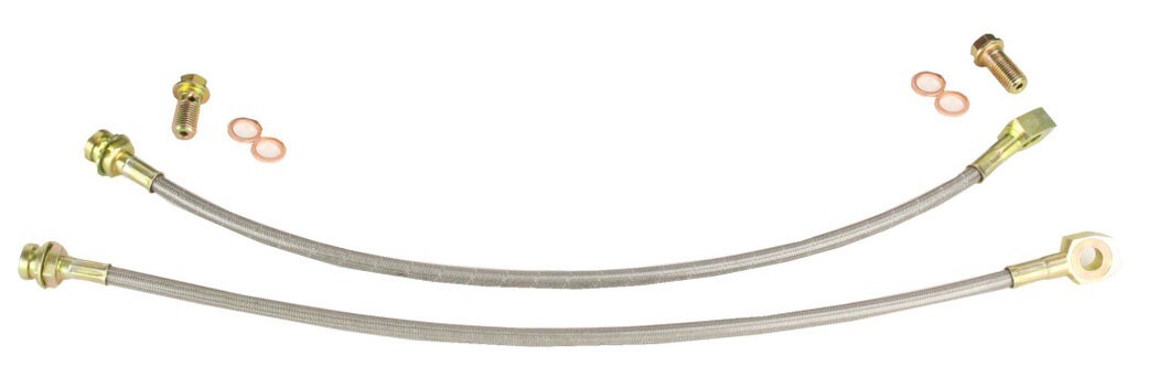 1963-1987 Chevy C10 Rear Disc Brake Kit, Drilled & Slotted 5 Lug NON ebrake