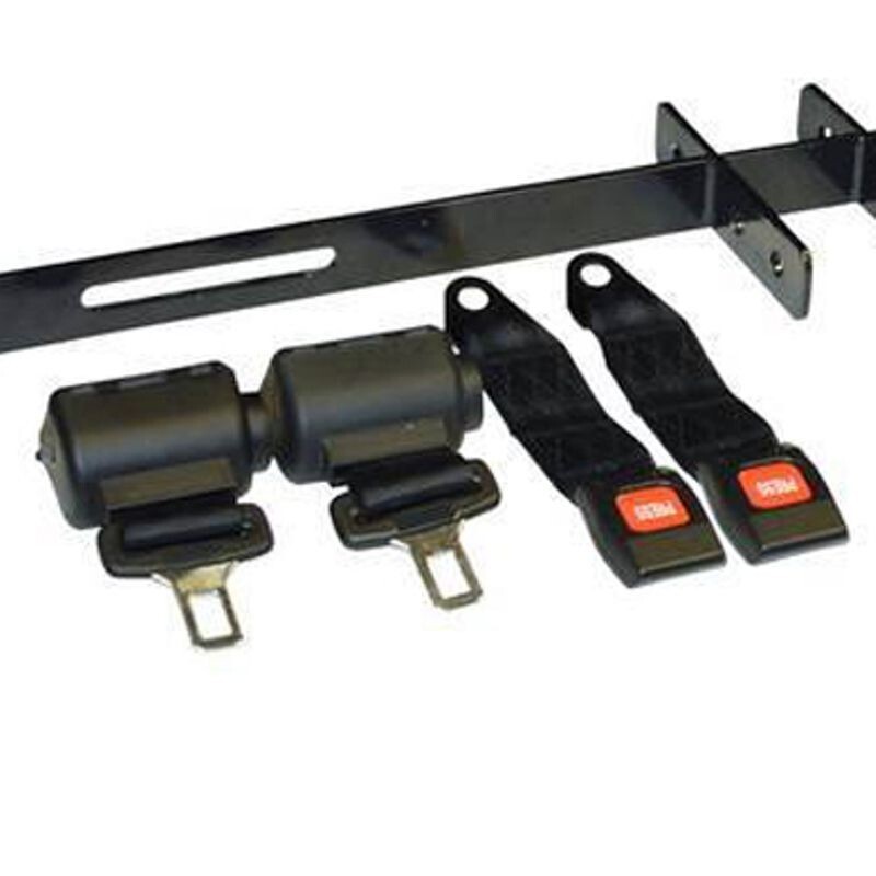 Pro-Fit Retractable Seat Belt Kit – 4 Pass – E-Z-GO, Club Car, Yamaha (PF11566)