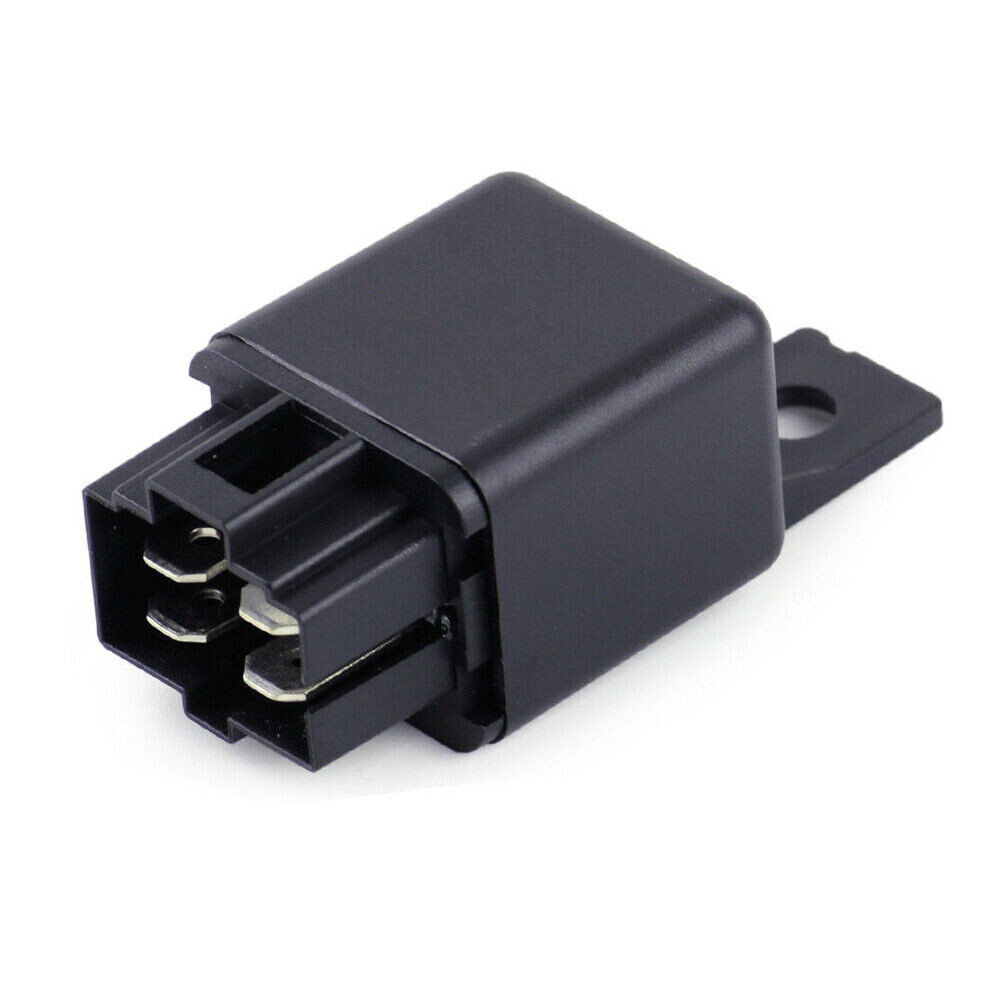 12V 40A DC Relay 4-Pin For Automotive Fog Driving Light Wire Harness Heavy Duty